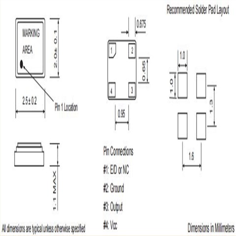 Fortiming晶振,XO22-26M000-B50B3,2520晶振,6G通信設備晶振
