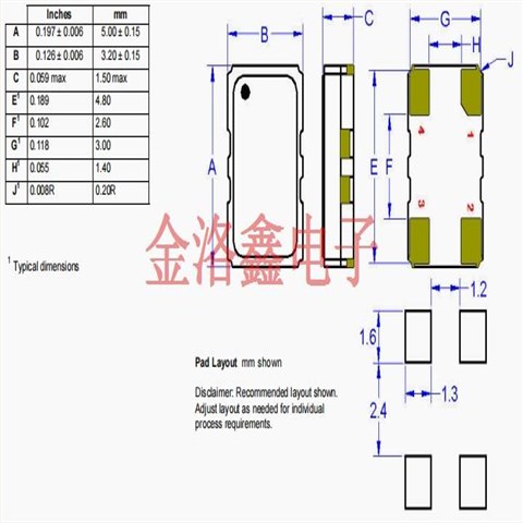 壓控溫補晶振,TCD4振蕩器,削峰正弦波晶振,5032振蕩器,Pletronics晶振,TCD4027-26.0M