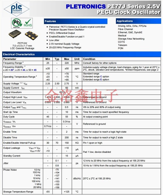 PE77J 2.5V