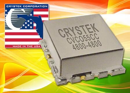 Crystek Corporation公司4800MHz壓控振蕩器采購指導
