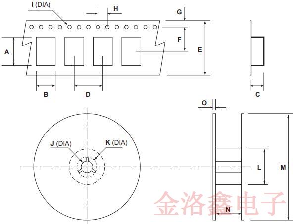 Wenzel溫補振蕩器表面貼裝卷帶規格